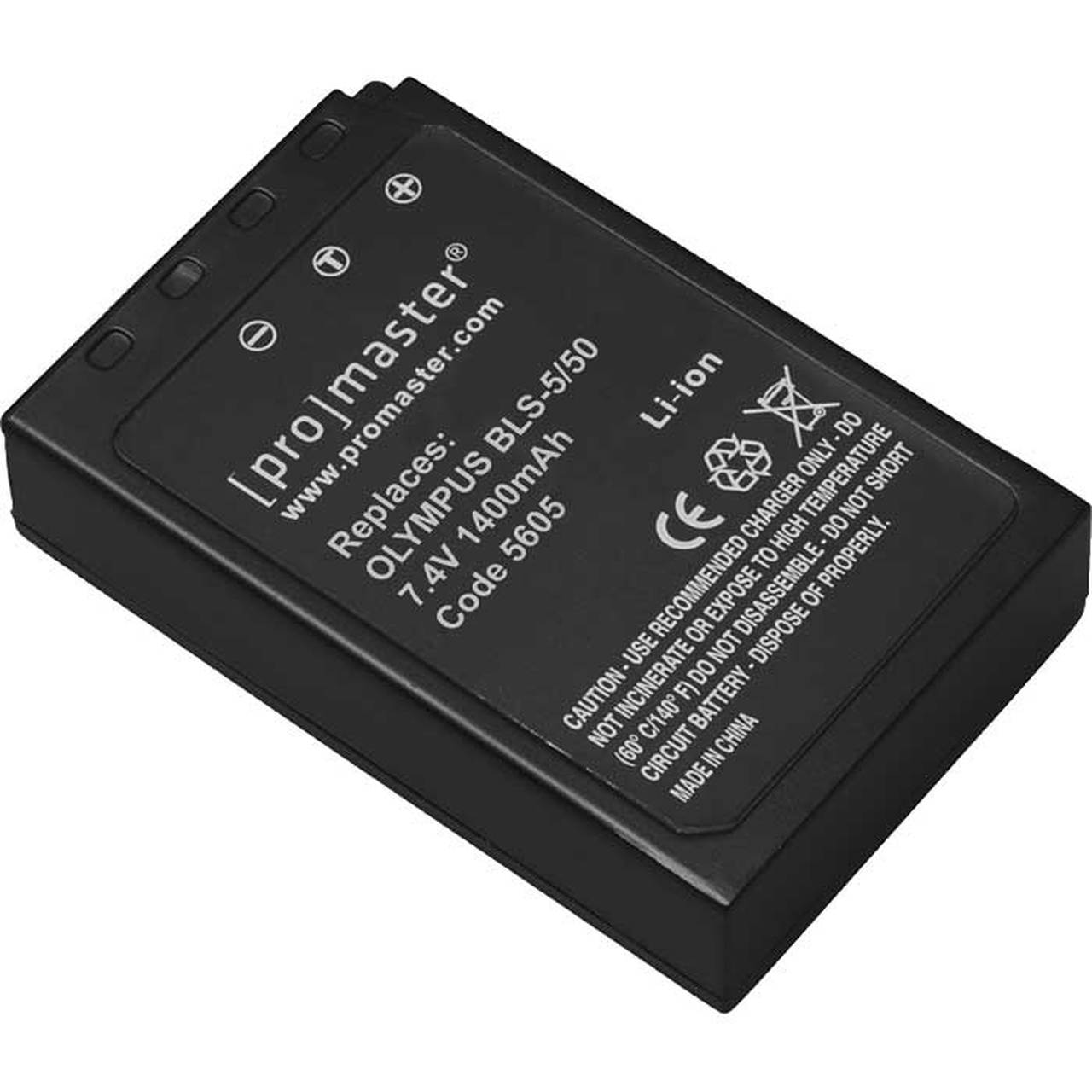 Promaster 5605 BLS-5/BLS-50 Battery for Olympus