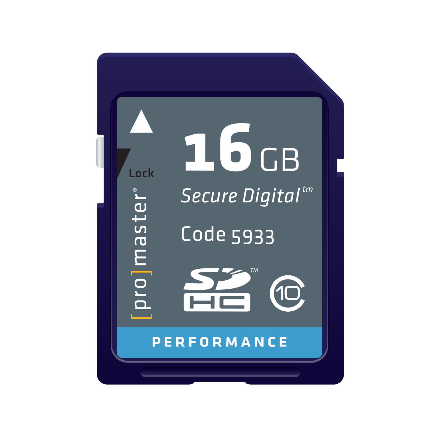 Promaster 5933 16GB 163x Class 10 SDHC Memory Card