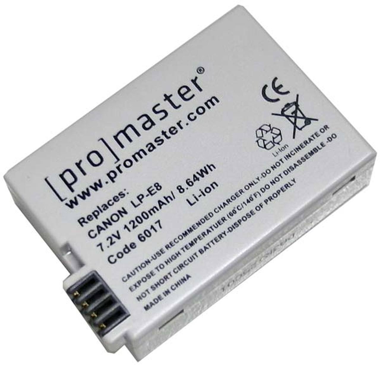 Promaster 6017 LP-E8 Battery for Canon
