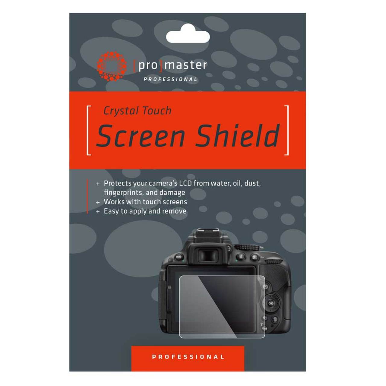 Promaster 8623 Crystal Touch Screen Shield Compatible with Nikon D850