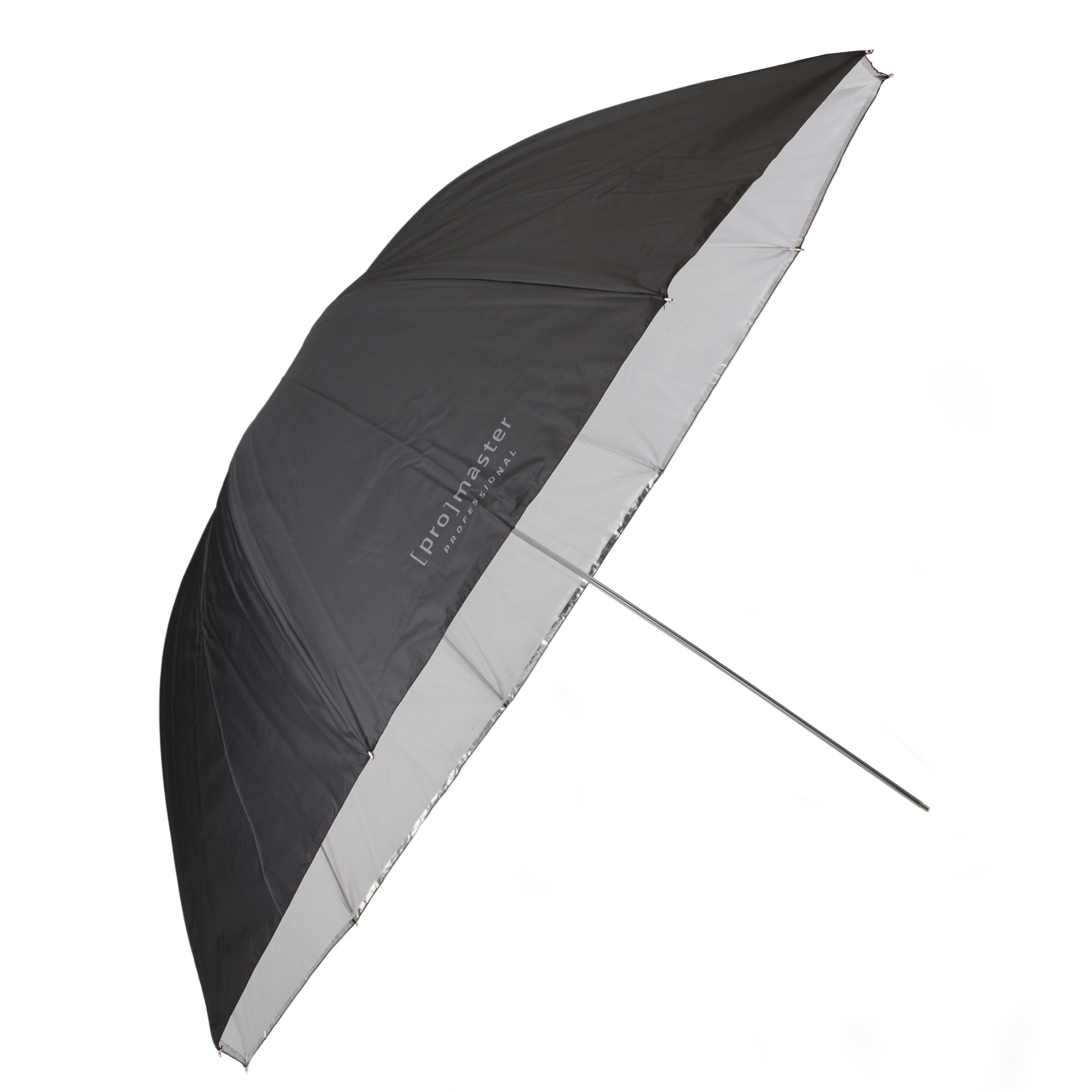 Promaster 9272 60" Convertible Professional Umbrella (Silver/Black, White)