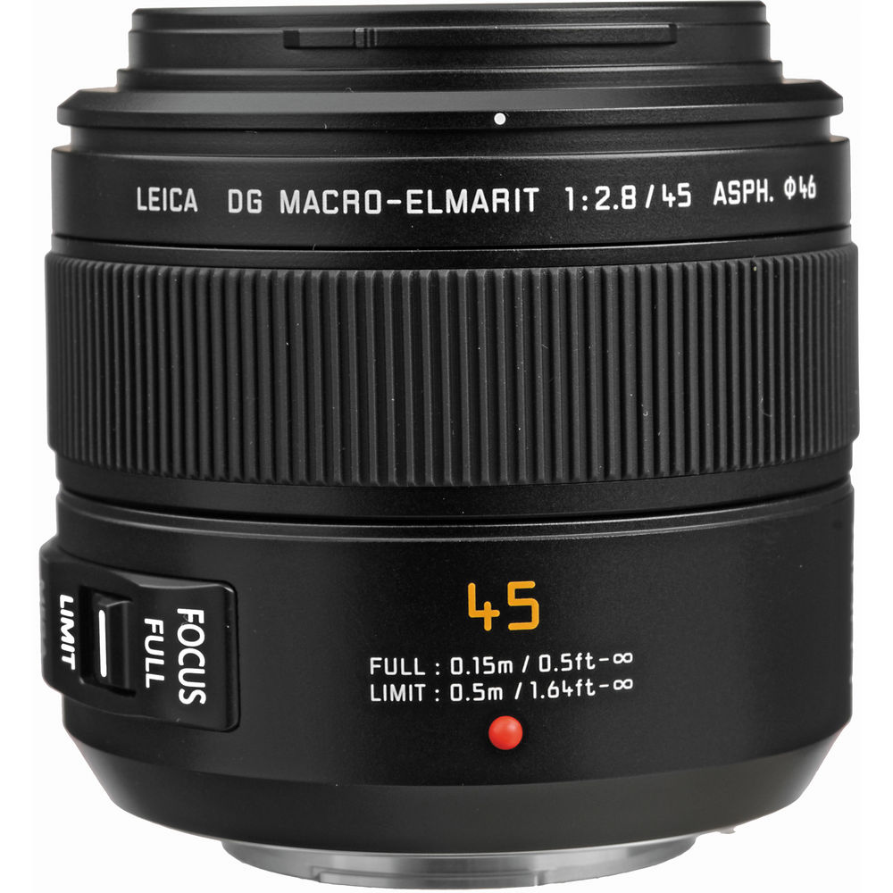 Panasonic 45mm F2.8 DG O.I.S. Lumix Lens - Macro-Elmarit
