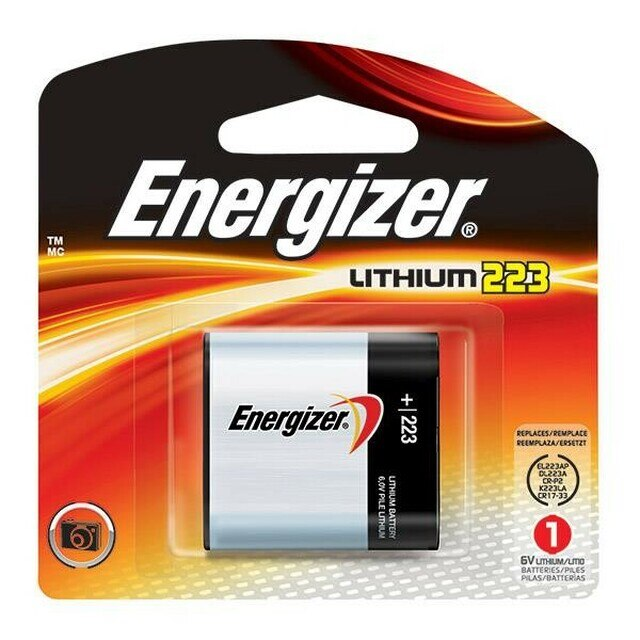 Energizer BP-223 6V Lithium Photo Battery