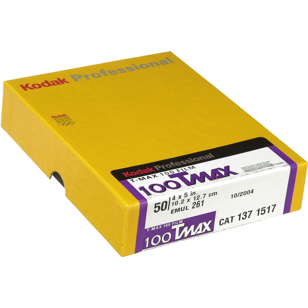 Kodak TMX 4x5 50 Sheet Film