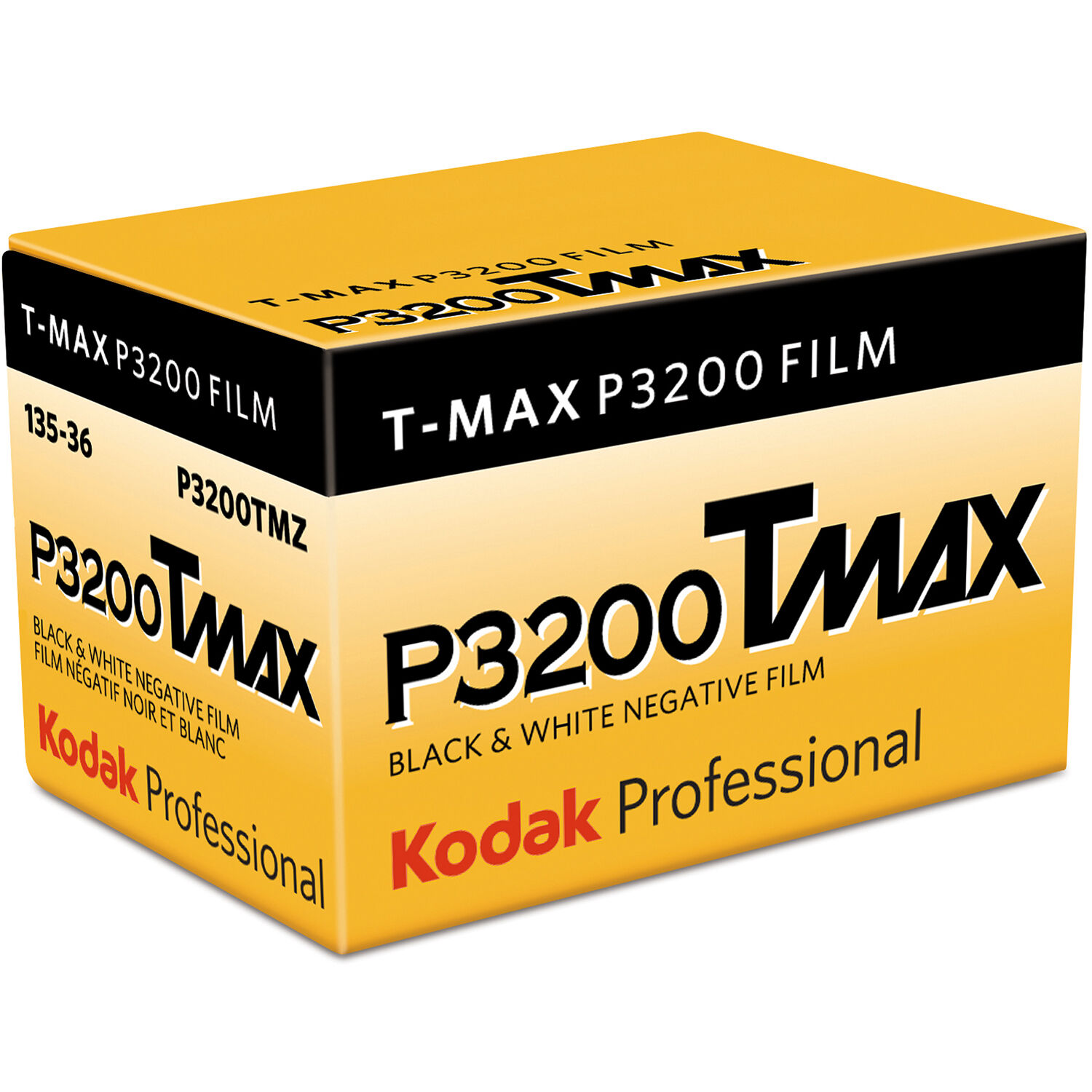 Kodak TMZ 3200-36 exp Black and White Film 1516798