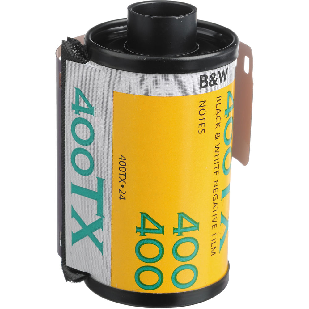 Kodak Tri-X 400-24 Black and White Negative Film (35mm Film, 24 Exposures) TX24