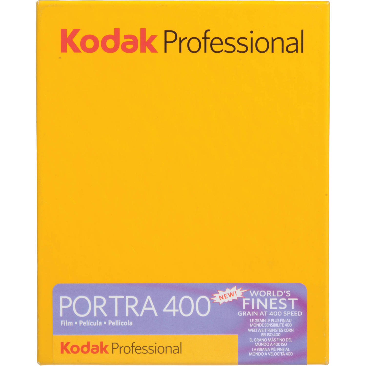Kodak Portra 400 4x5 Color Negative Film 10 Sheet/PK