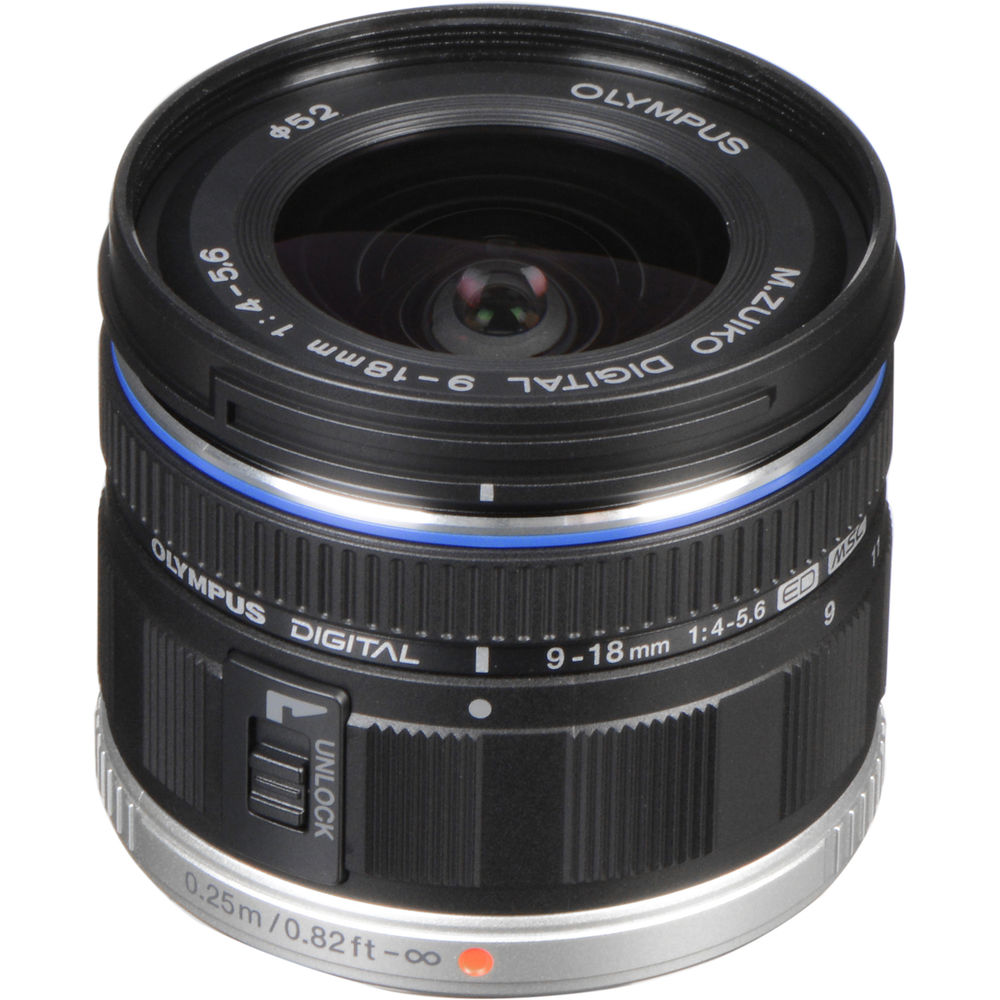 Olympus 9-18mm f/4.0-5.6 M.Zuiko Digital Lens for Micro Four Thirds