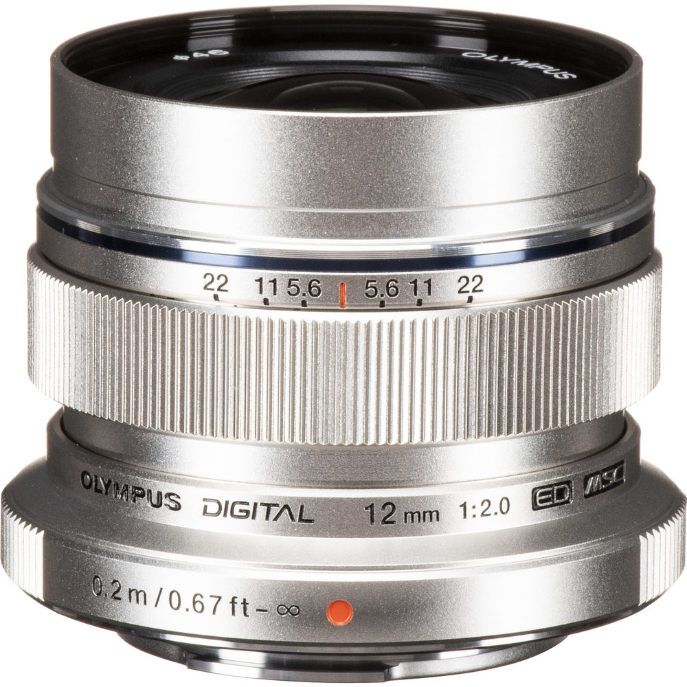 Olympus 12mm F2.0 M.Zuiko Digital   ED Lens - Silver