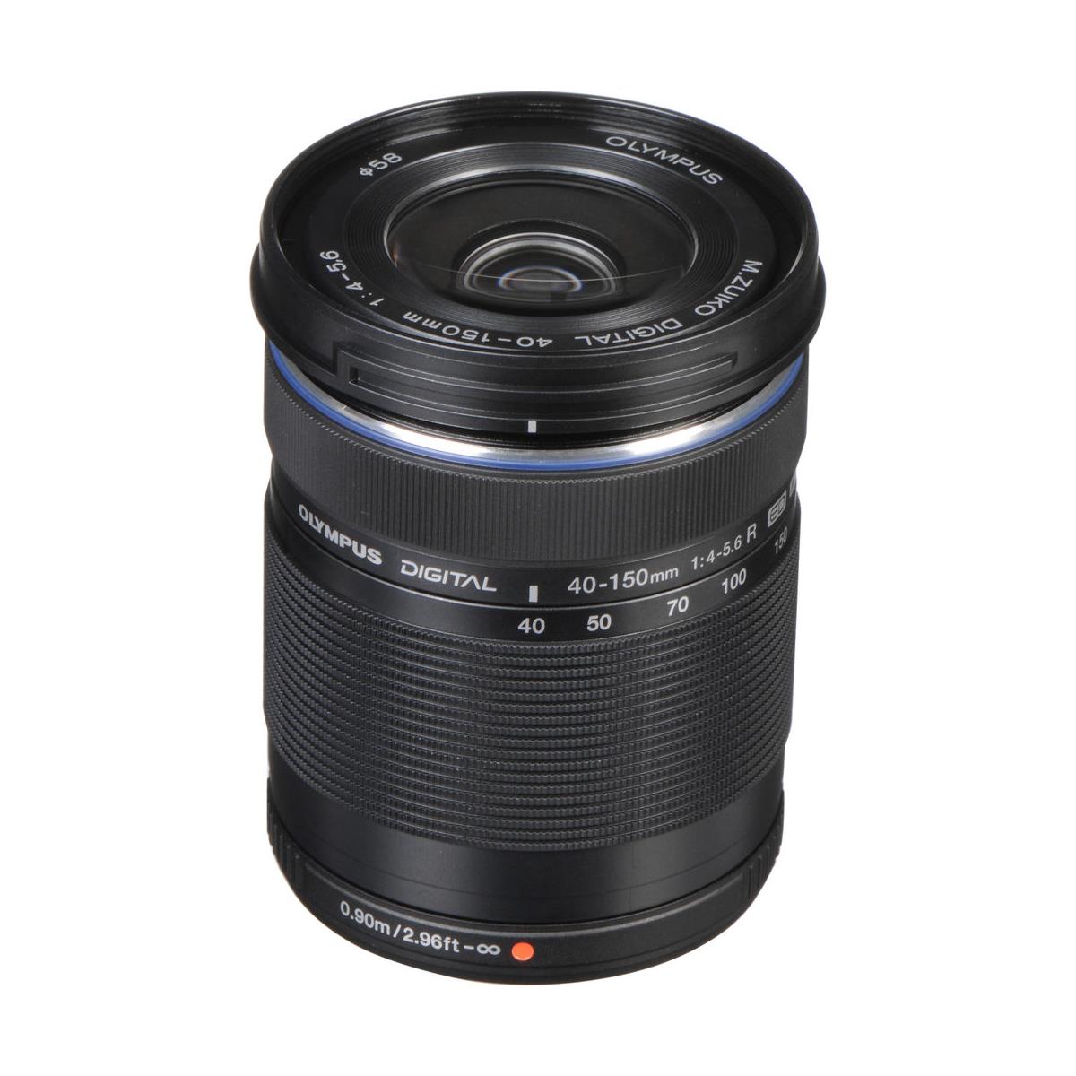 Olympus 40-150mm F4.0-5.6 R ED M.Zuiko   Digital Lens (Black)