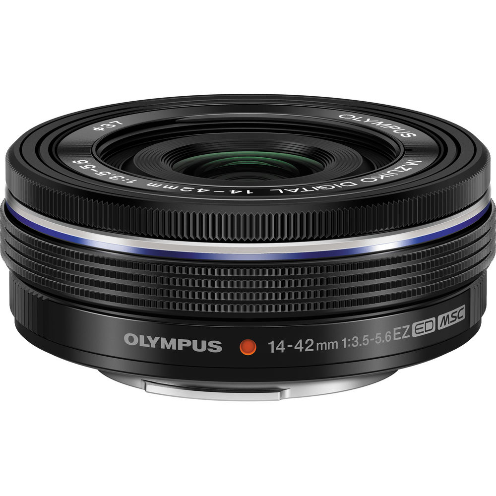 Olympus 14-42mm f:3.5-5.6 EZ M.Zuiko Digital ED Lens (Black)