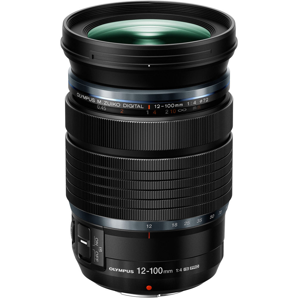 Olympus 12-100mm F4 IS PRO Zoom M.Zuiko  Digital ED Lens for Micro Four Thirds
