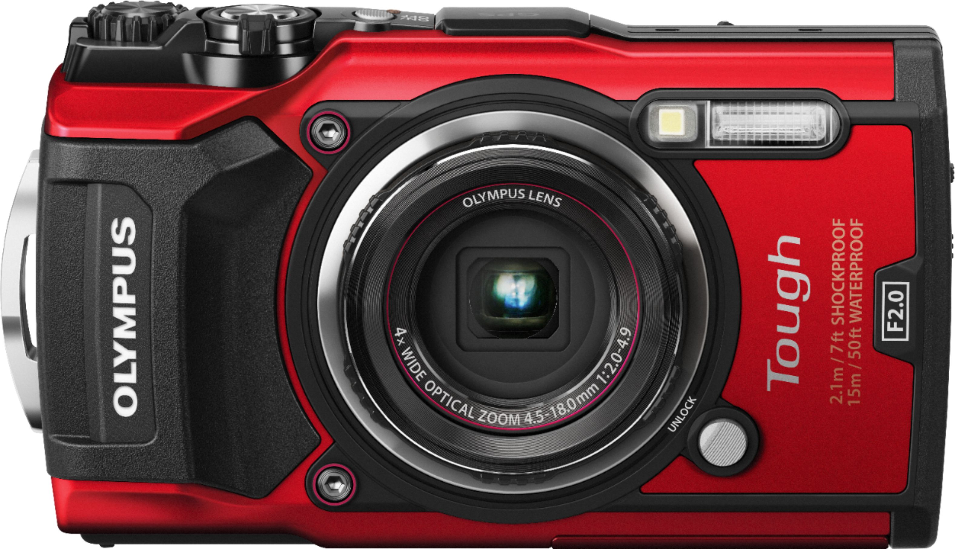 Olympus Stylus TOUGH TG-5 Digital Camera - Red