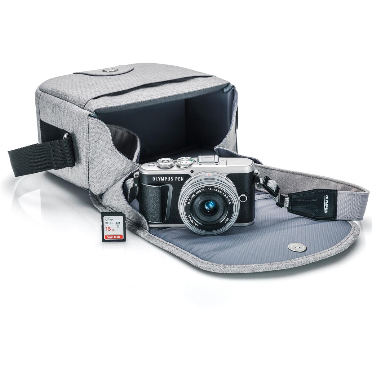 Olympus PEN E-PL9 Mirrorless Micro Four   Thirds Digital Camera with 14-42mm Lens (Black)