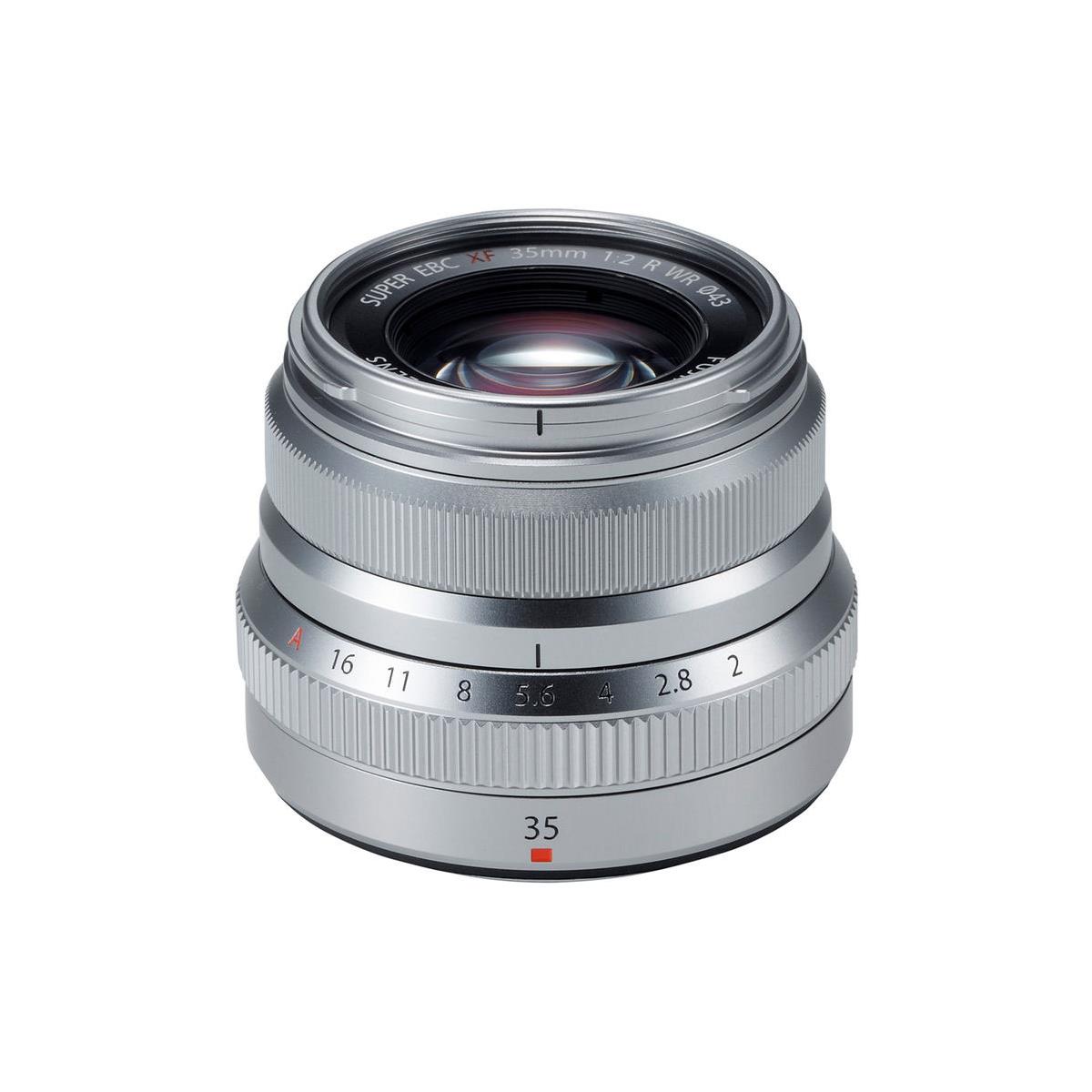 FUJIFILM XF 35mm f/2 R WR Lens (Silver)