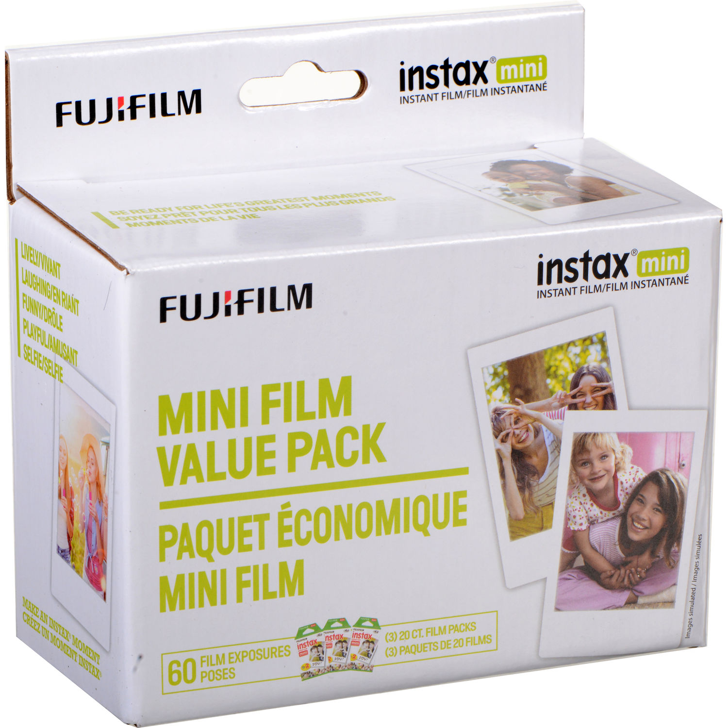 Fujifilm instax mini Instant Film Value Pack  (60 Exposures)