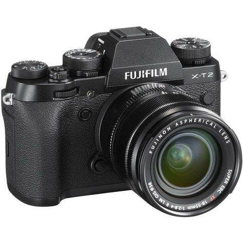 Fujifilm X-T2 Mirrorless Digital Camera Kit with XF18-55mm Lens