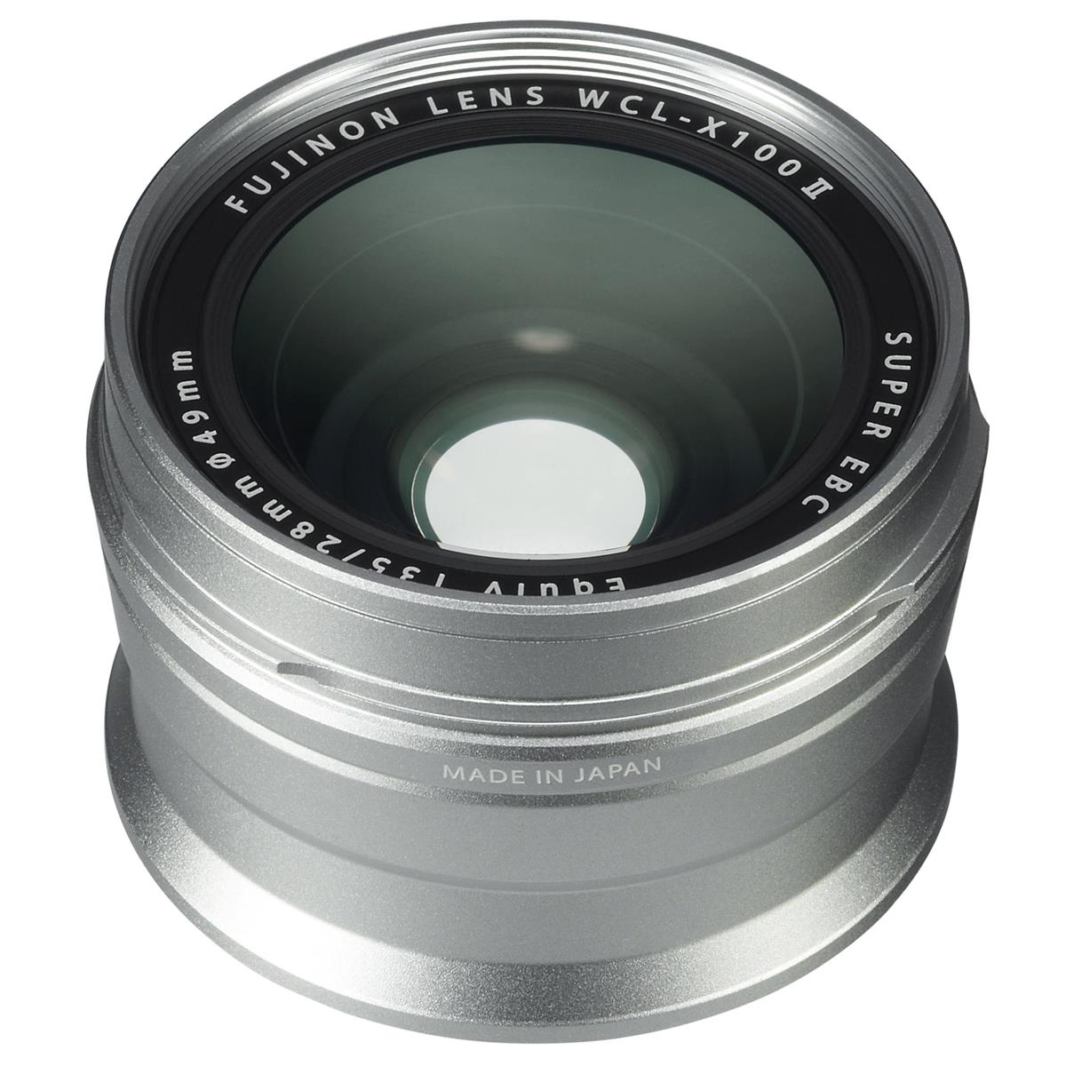 Fujifilm X100F Wide Conversion Lens  WCL-X100 II (Silver)