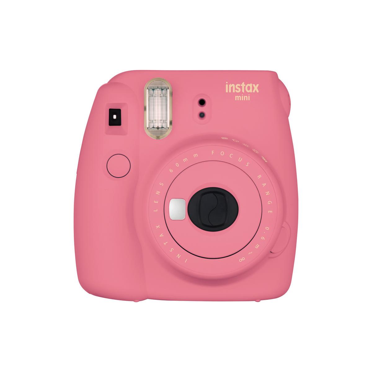 Fujifilm instax mini 9 Instant  Film Camera (Flamingo Pink)