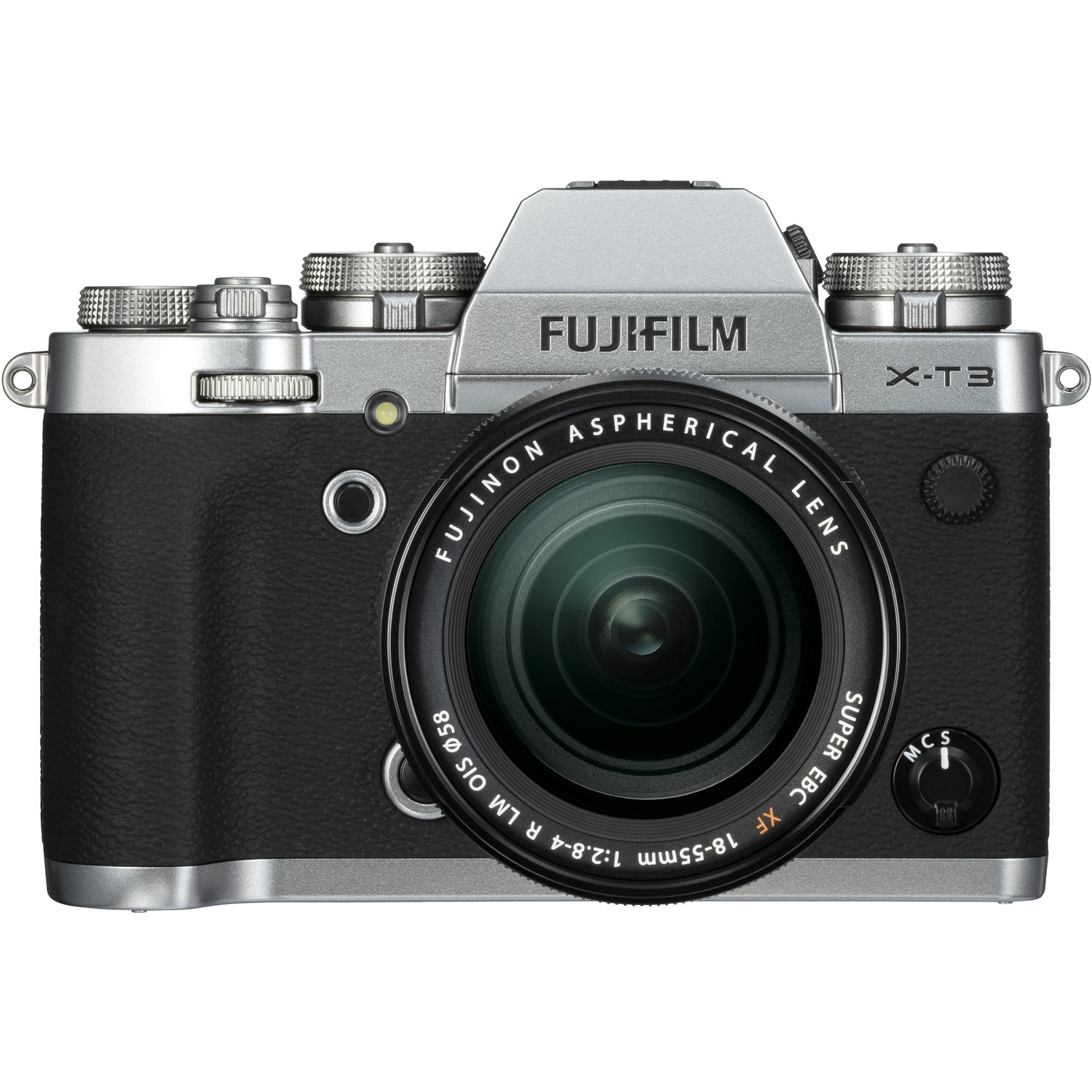 Fujifilm X-T3 Mirrorless Camera with 18-55mm Lens Kit (Silver)