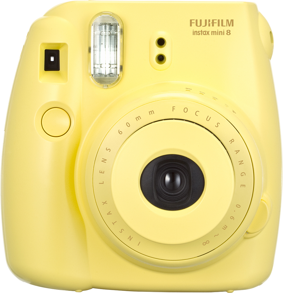 Fujifilm instax mini 8 - Yellow Camera (Yellow)