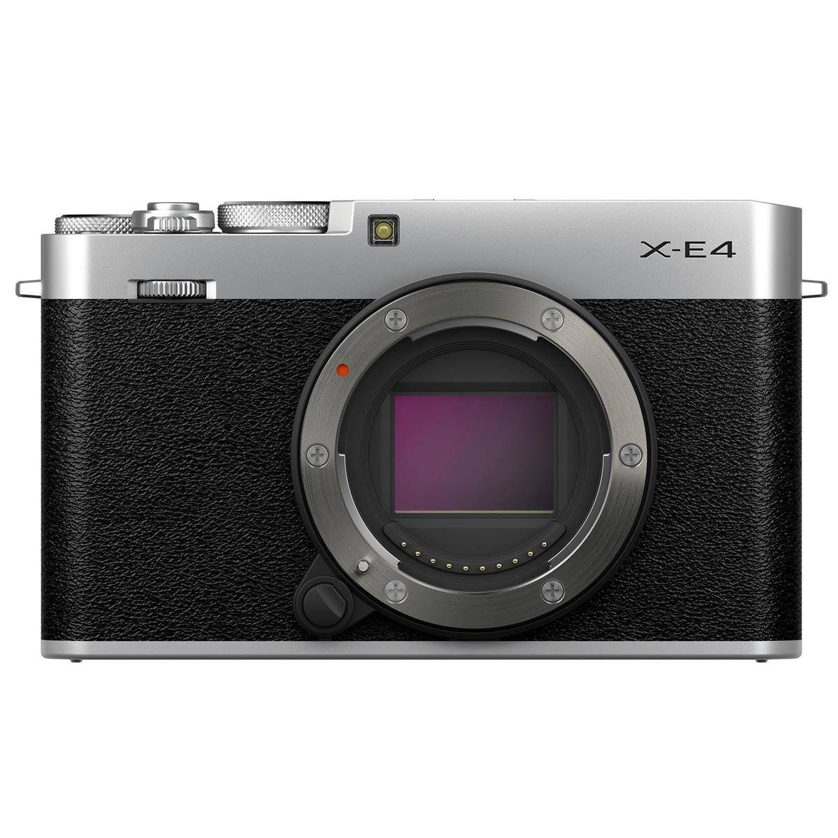 Fujifilm X-E4 Mirrorless Camera Body (Silver)