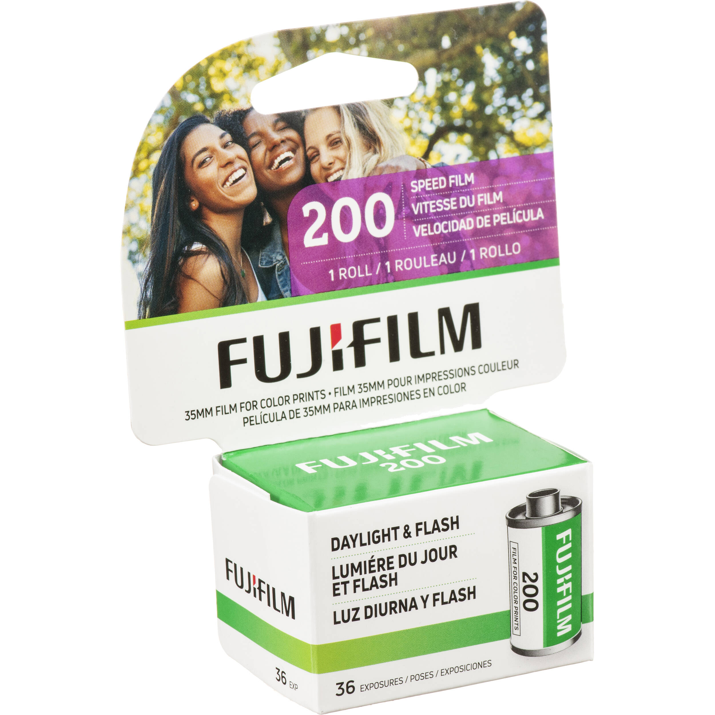 FUJIFILM Fujicolor 200-36 Color Negative Film (35mm Roll Film, 36 Exposures)