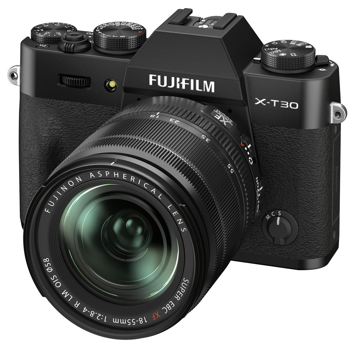 Fujifilm X-T30 II Mirrorless Camera Body with XF 18-55mm Lens Kit (Black)