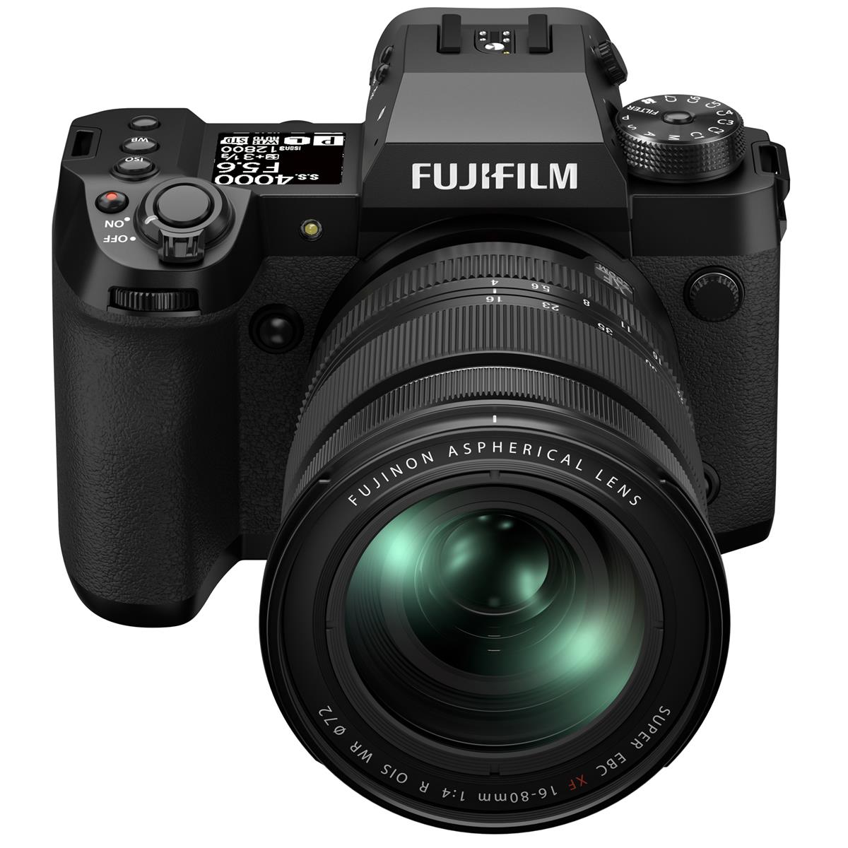 FUJIFILM X-H2 Mirrorless Camera with XF 16-80mm F4 R OIS WR Lens Kit
