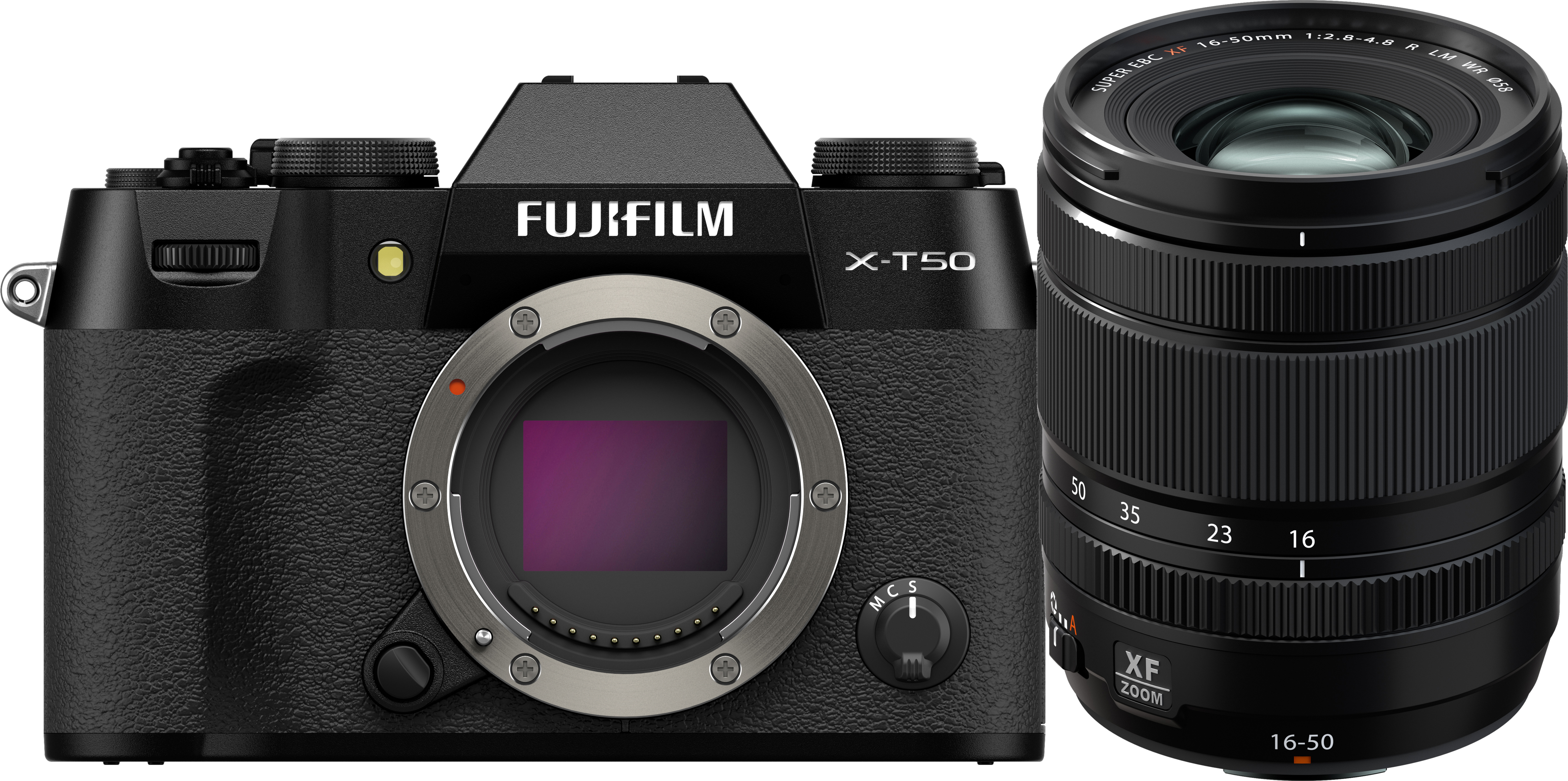 Fujifilm X-T50 Mirrorless Camera with XF 16-50mm f/2.8-4.8 Lens (Black)