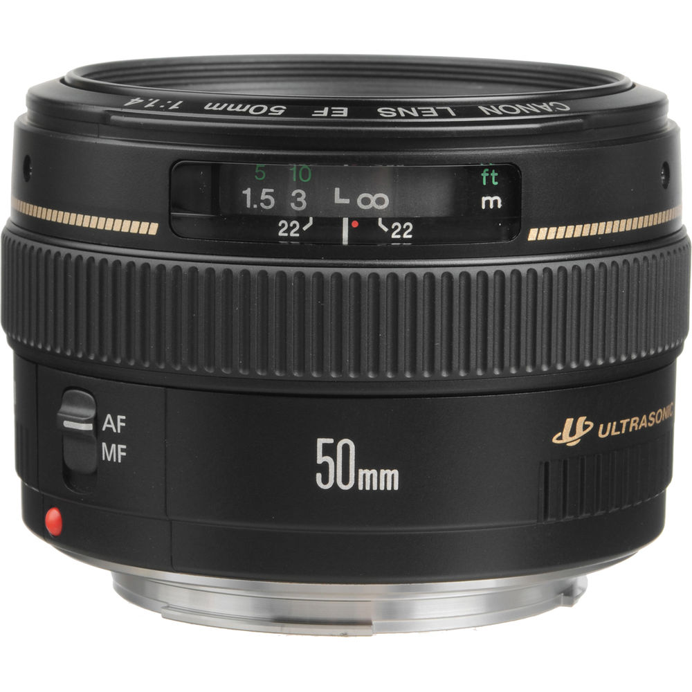 Canon 50mm F1.4 EF USM Lens