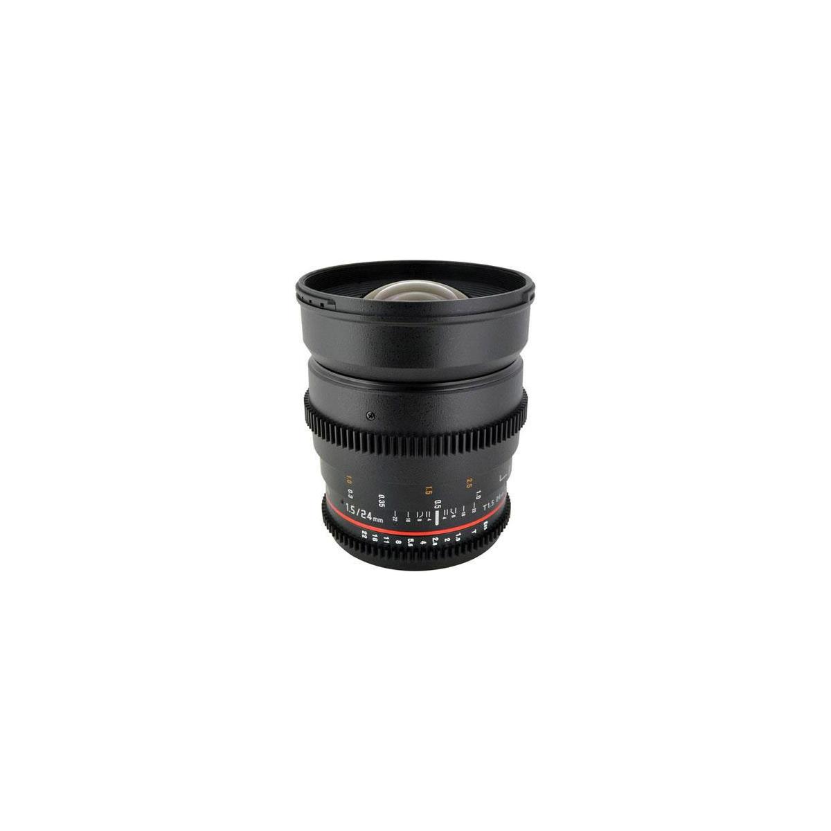 Rokinon 24mm T1.5 Cine Wide Angle For Sony