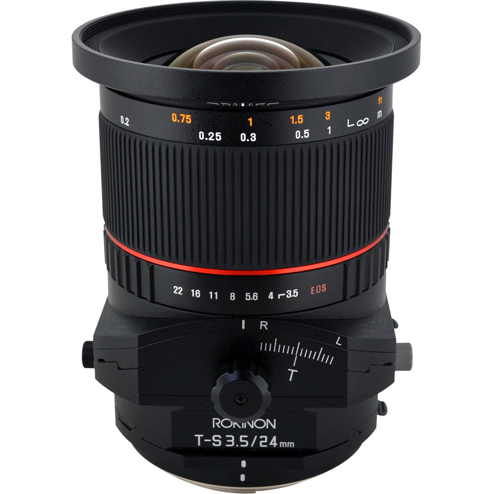 Rokinon 24mm F3.5 T-S Wide Tilt Shift   Lens for CANON