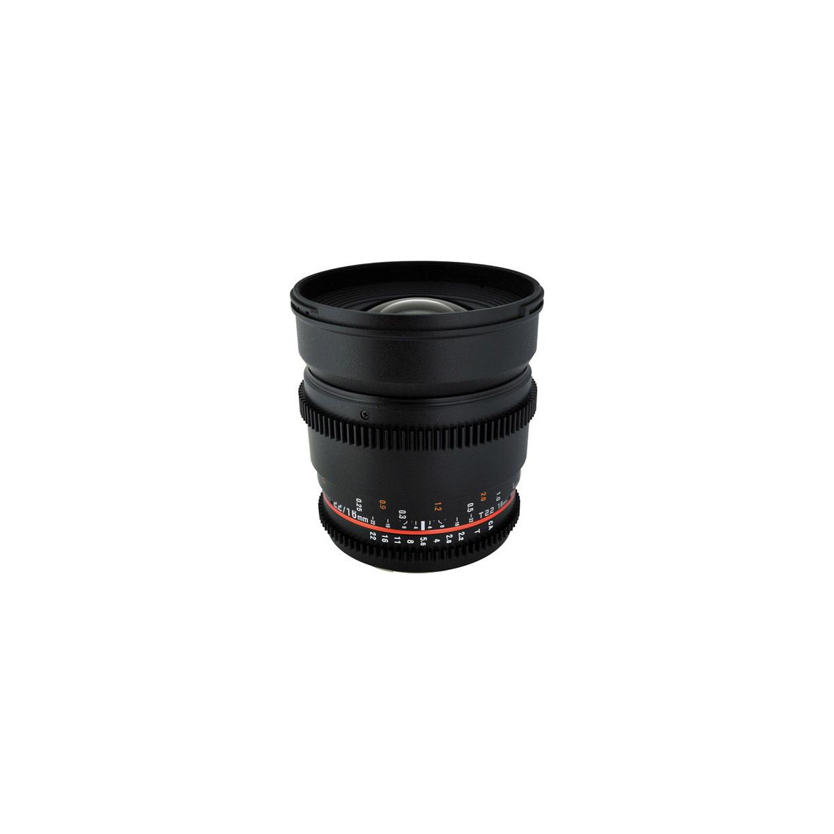 Rokinon 16mm T2.2 Cine Lens for Nikon