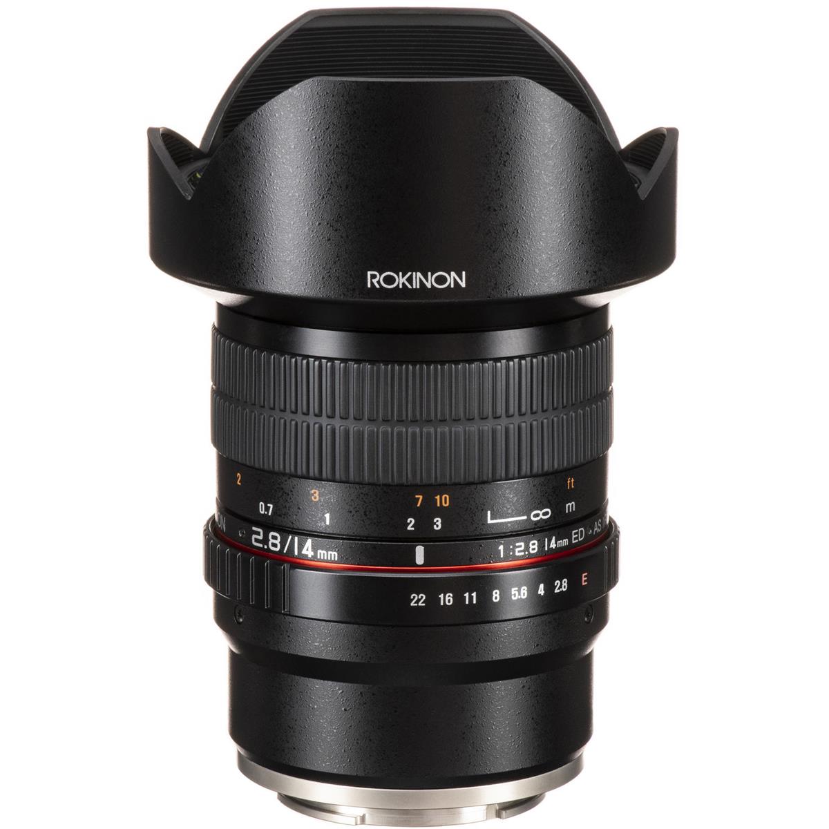 Rokinon 14mm F2.8 Aspherical Super Wide  Angle Lens for Sony E Mount
