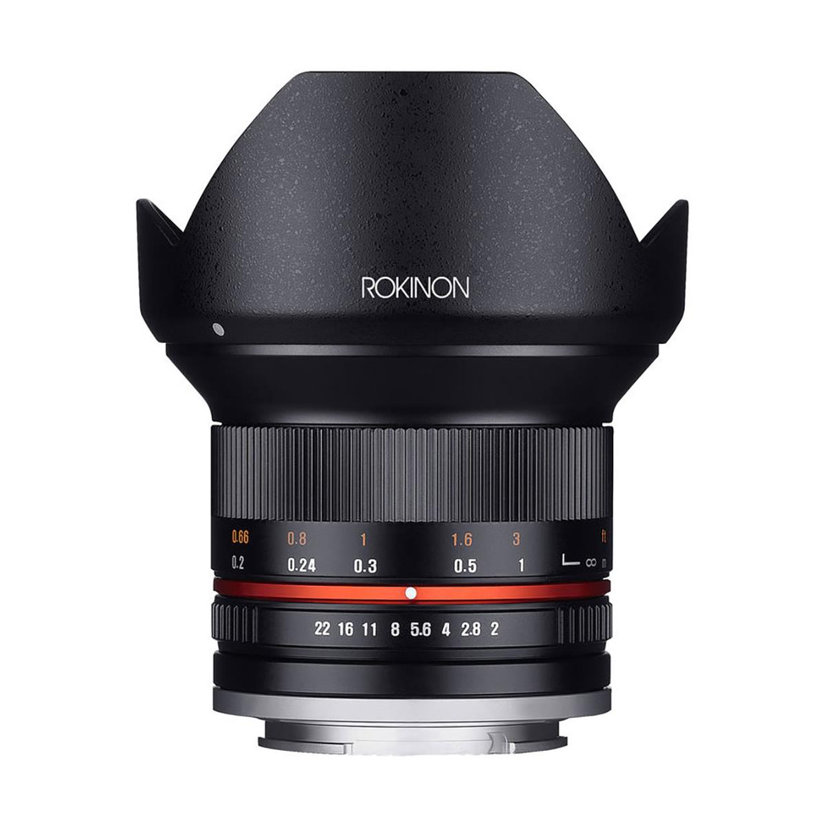 Rokinon 12mm f/2.0 NCS CS Lens for Sony