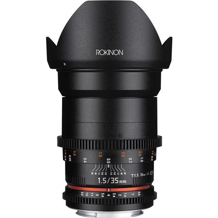 Rokinon 35mm T1.5 Cine DS Lens for Canon EF Mount