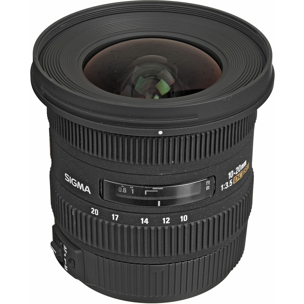 Open Box Sigma 10-20mm F3.5 EX DC HSM Lens-Canon