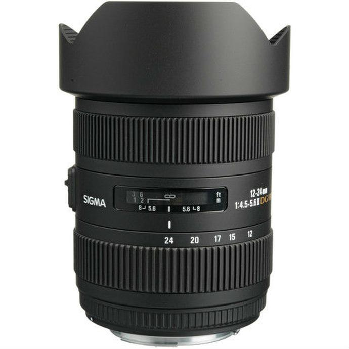 Sigma 12-24mm F4.5-5.6 II DG HSM Lens For Canon