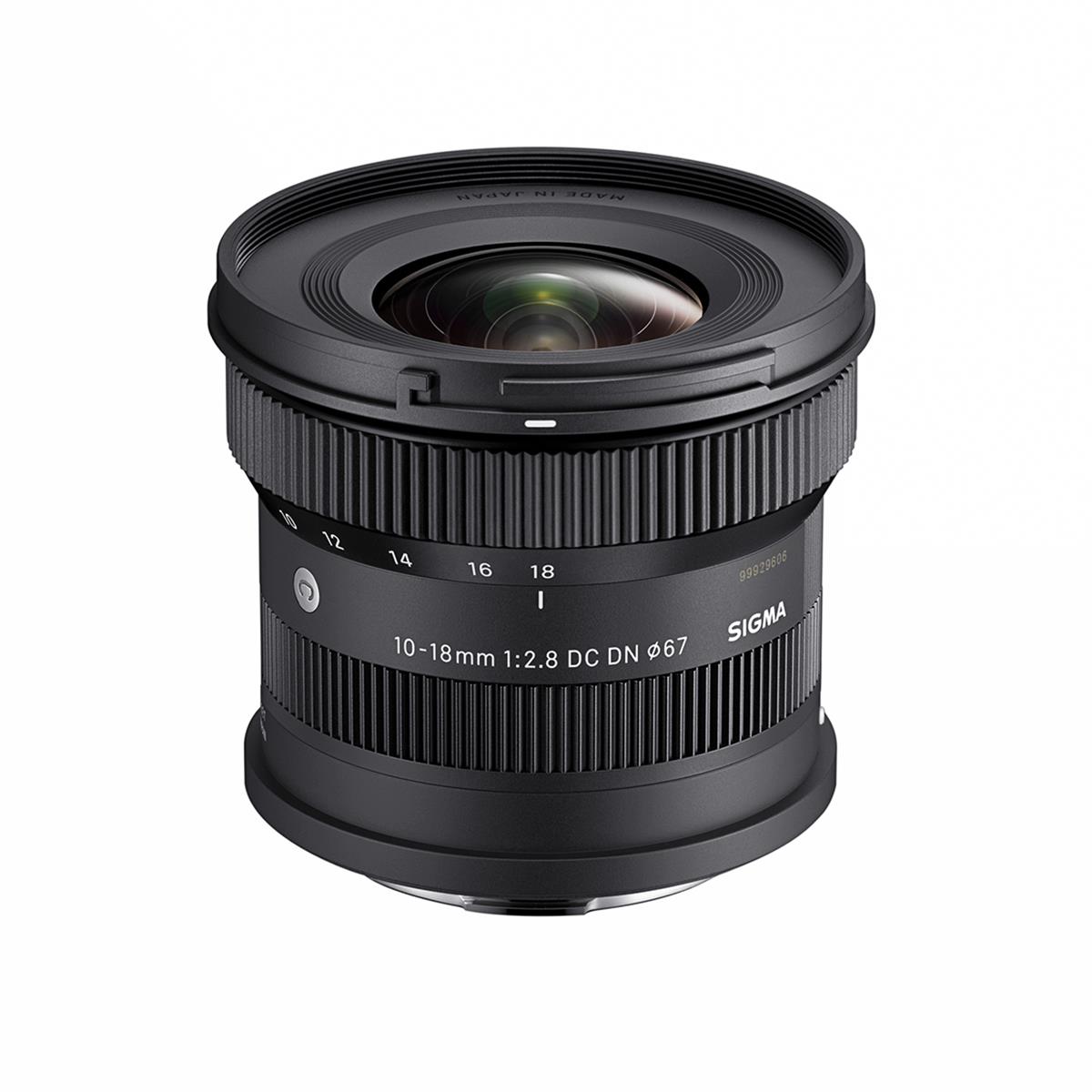 Sigma 10-18mm F2.8 DC DN Contemporary Lens (Sony E mount)