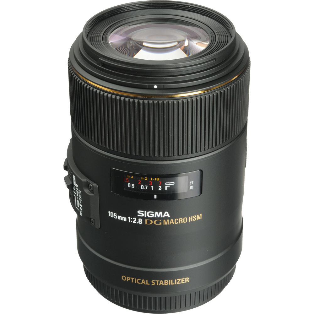 Sigma 105mm F2.8 EX DG Macro OS Lens  for Canon