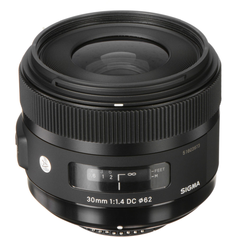 Sigma 30mm f/1.4 DC HSM Art Lens for Nikon