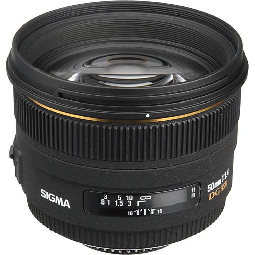 Sigma 50mm F1.4 EX DG HSM Lens For Nikon