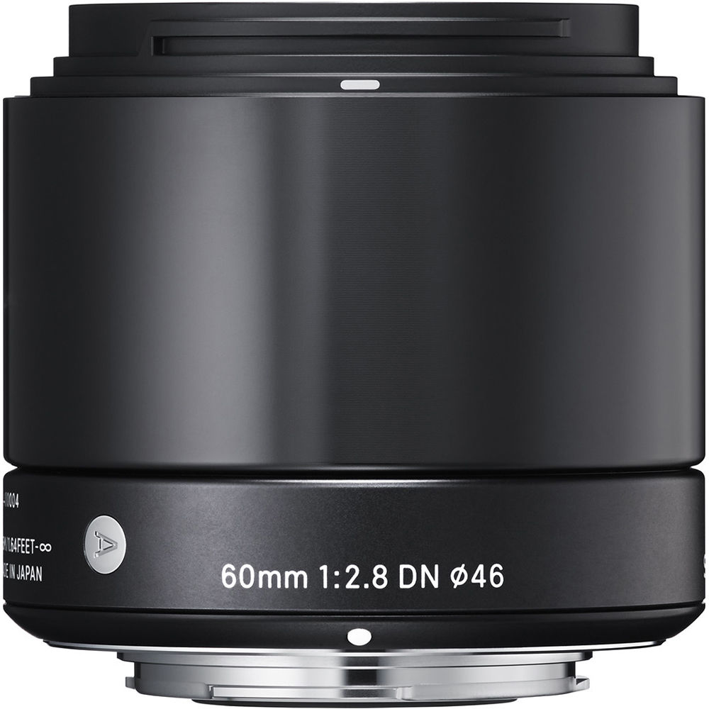 Sigma 60mm F2.8 DN Lens - m4/3 - Black