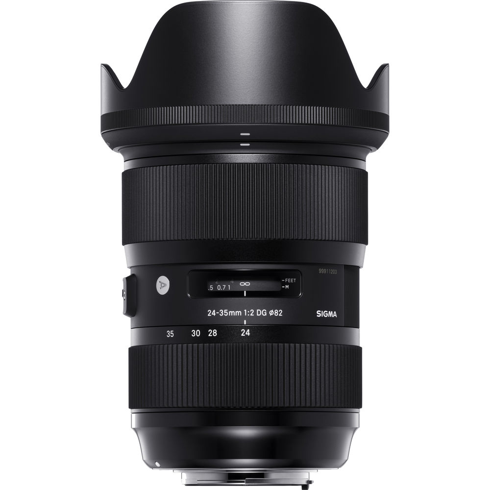 Sigma 24-35mm f/2 DG HSM Art Lens for NIKON