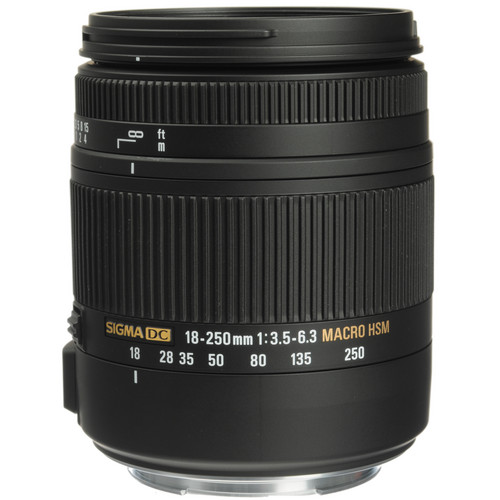 Sigma 18-250mm F3.5-6.3 DC MACRO OS HSM for Canon