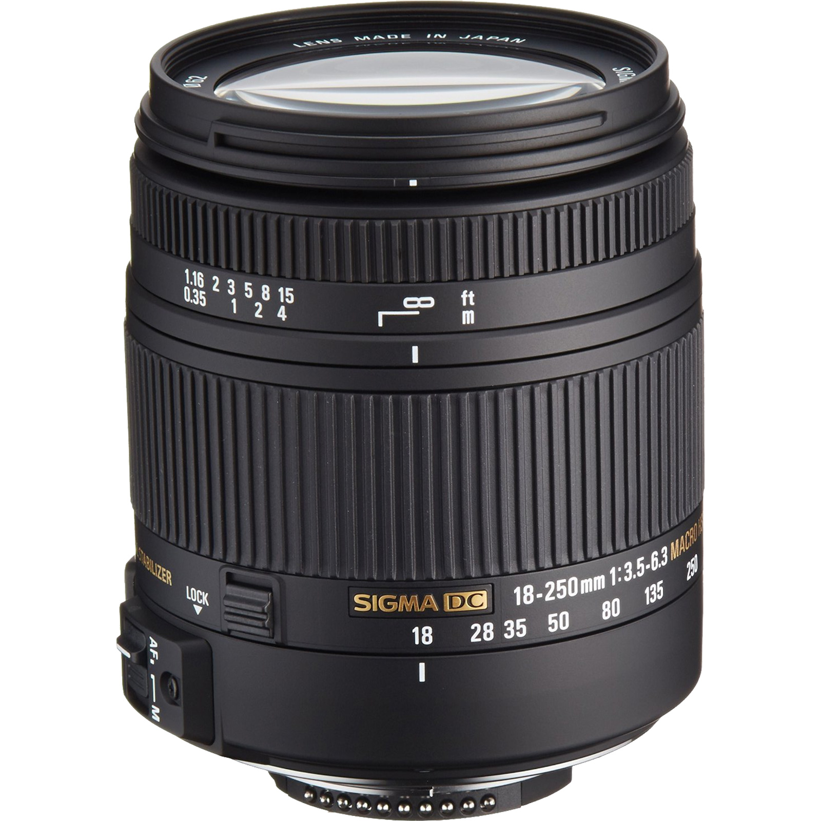 Sigma 18-250mm F3.5-6.3 DC MACRO OS HSM for Nikon AF D