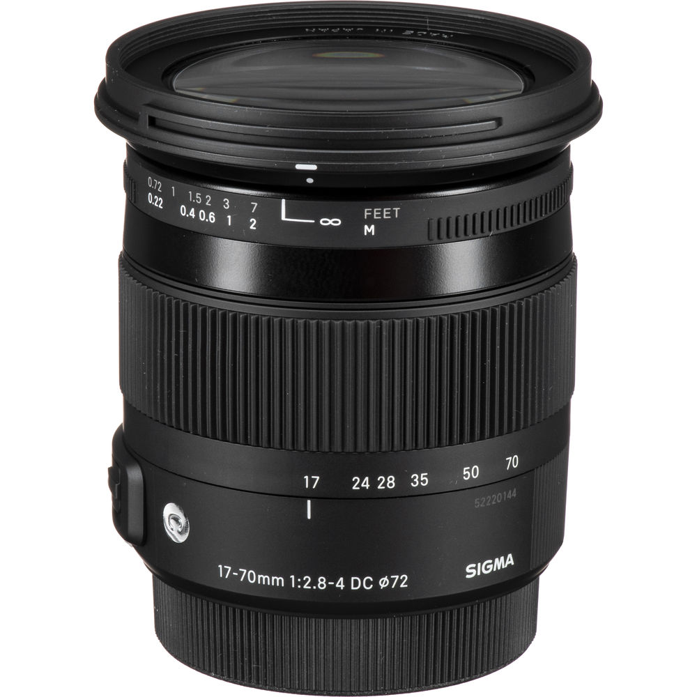 Sigma 17-70mm F2.8-4 DC Macro OS HSM C   Lens for Canon