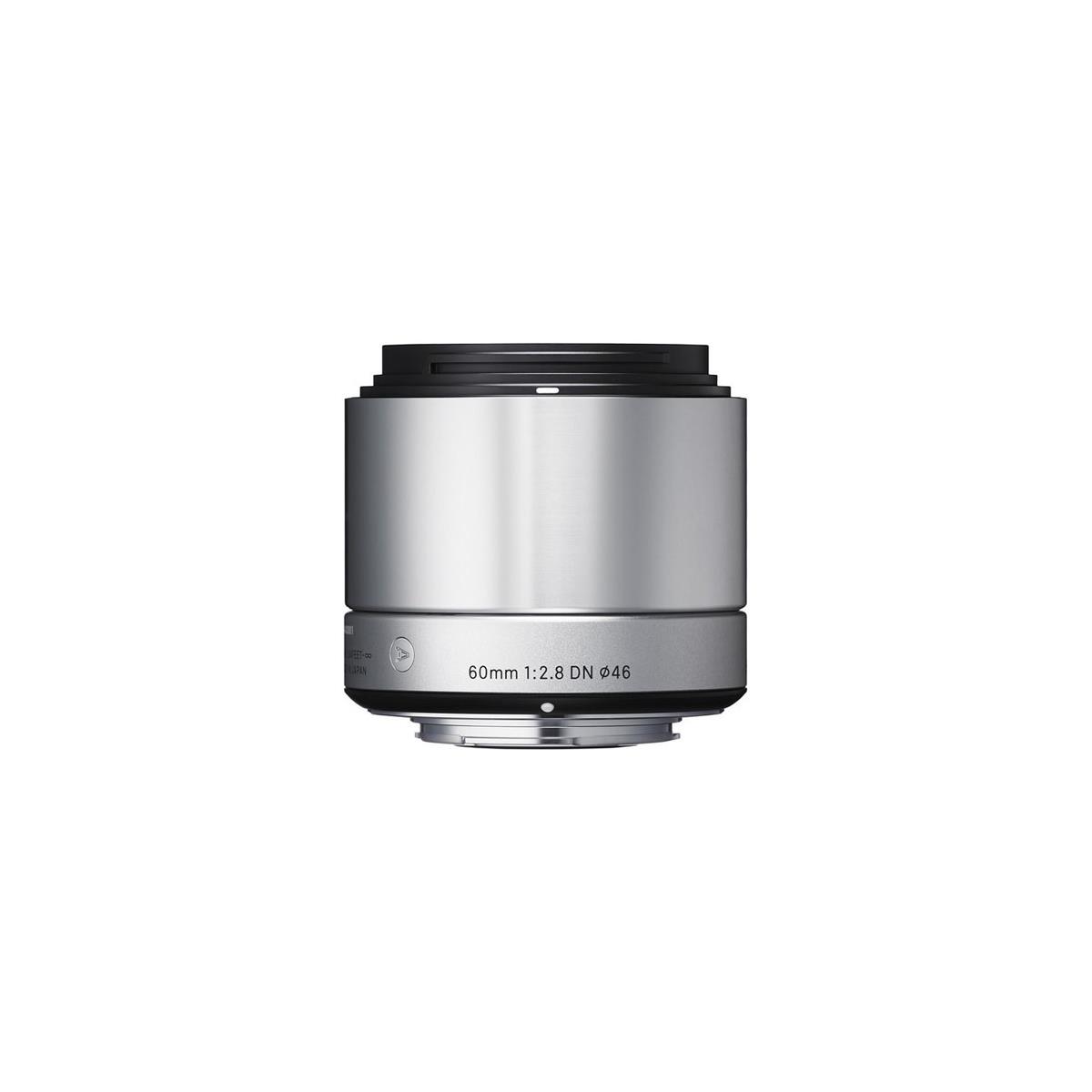 Sigma 60mm F2.8 DN Lens - m4/3 - Silver