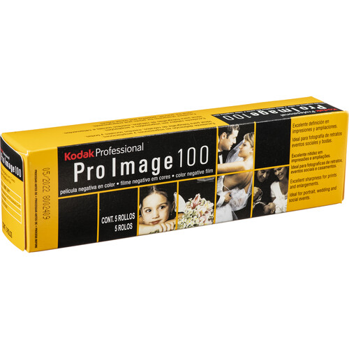 Kodak Pro Image 100-36exp 5pk Color Film